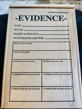 Red Herring Brand Murder Mystery Game W/Dvd